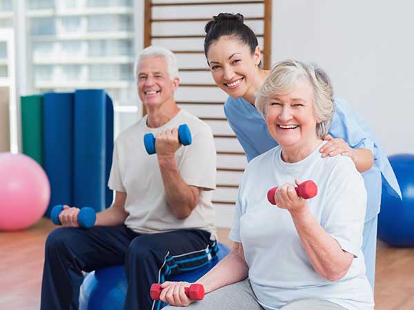 senior short term Rehab gym