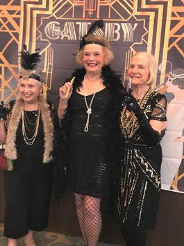 3 Ladies dressed in 20's