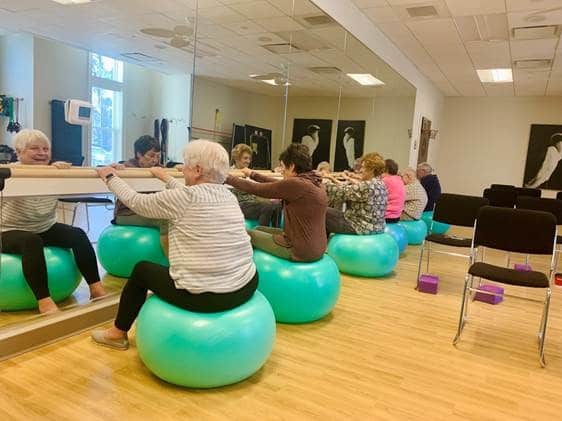 Ladies in Balance class