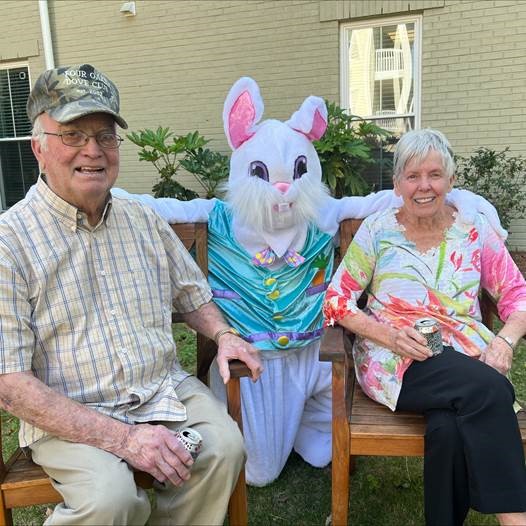 Easter Celebration With Bunny